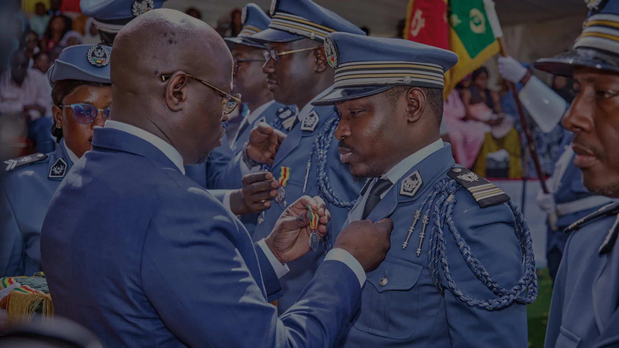 04 avril 2026 : distinction à la médaille d’honneur d’agents de la Douane.