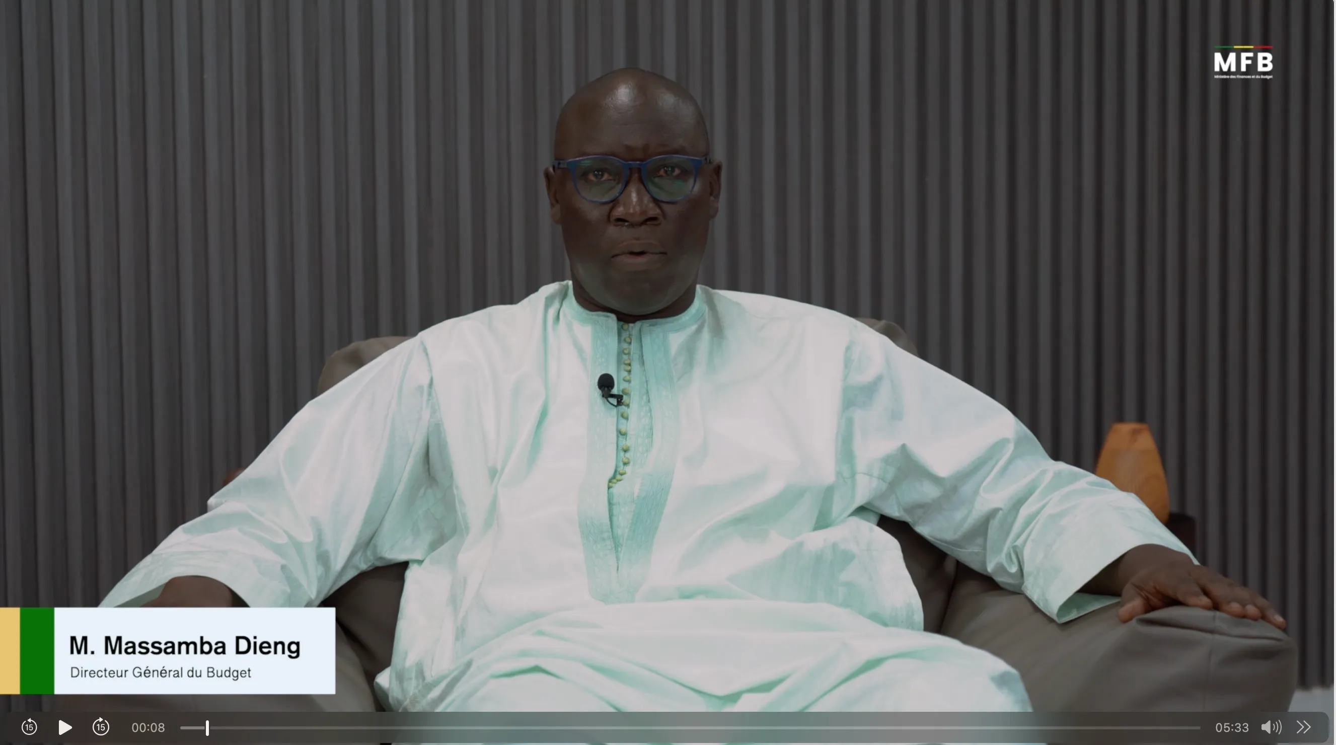 RTEB : Entretien avec M. Massamba DIENG, Directeur général du Budget