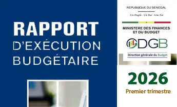 Miniature — Rapport Trimestriel Execution Budgétaire du 1er trimestre 2026