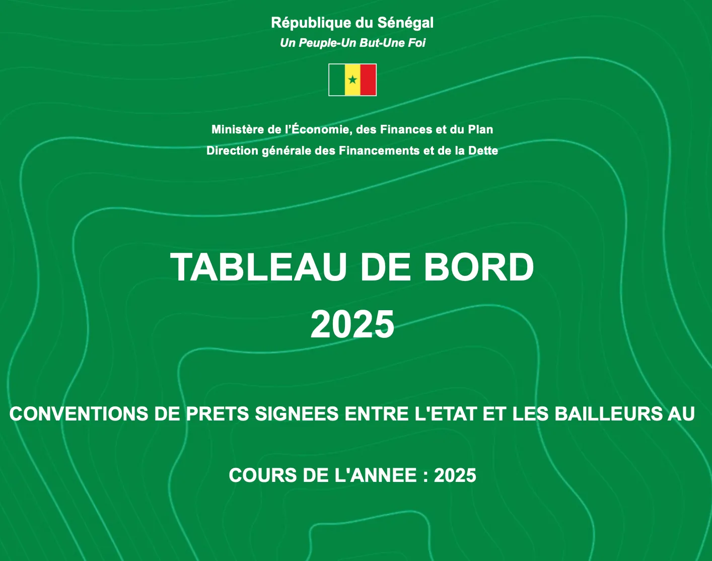 Miniature — Tableau de bord 2025   Conventions de prêts signées entre l'État et les bailleurs